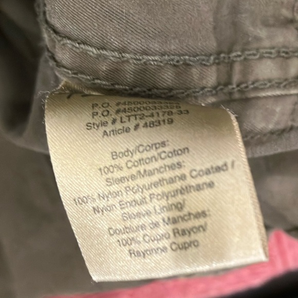 Talula small army Green / Black Utility Jacket with Hood - damaged - Picture 3 of 16